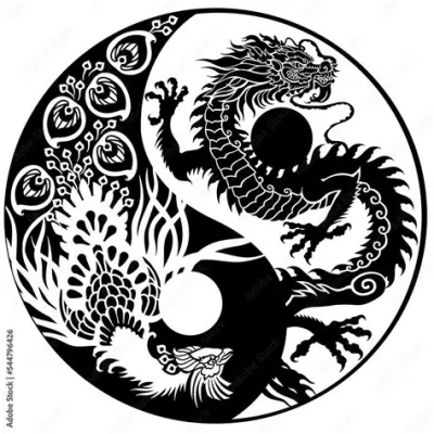 Dragon and Phoenix, An Ode to Celestial Harmony Rendered in Exquisite Lacquerware!