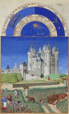  Les Très Riches Heures du Duc de Berry Üç Boyutlu Bir Dünya Yaratıyor Mu?